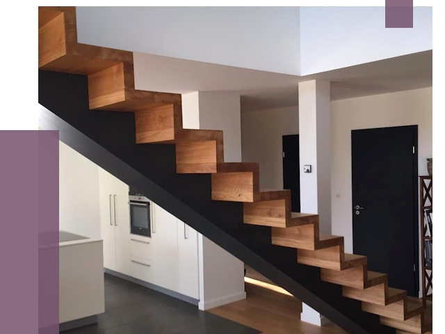 Изготовление деревянных лестниц в Невинномысске от 86947 руб. | ПРОЛЁТ-Нвн