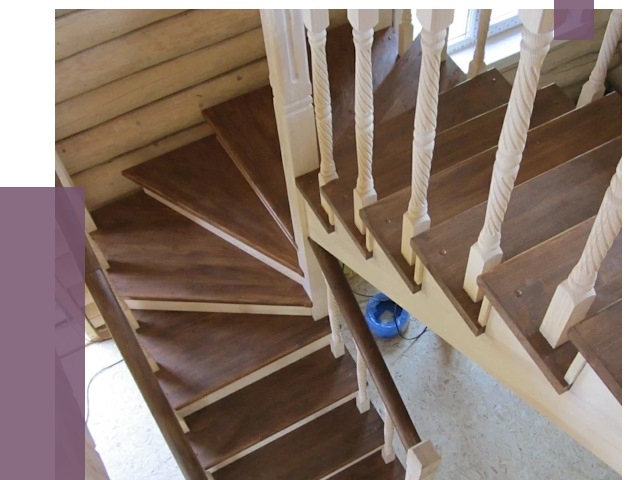 Реставрация деревянных лестниц в Невинномысске от 4296 руб.