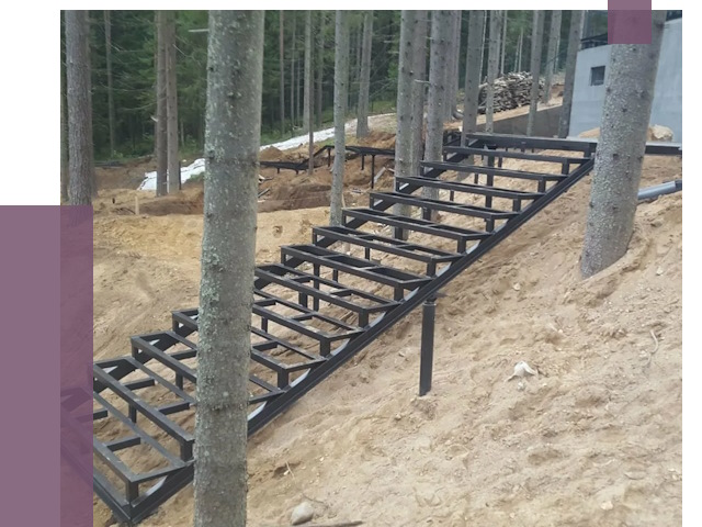 Монтаж металлических лестниц в Невинномысске от 13553 руб. 