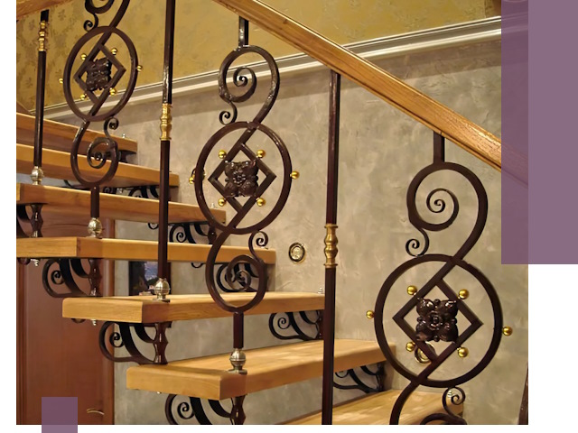 Изготовление кованых лестниц под ключ в Невинномысске