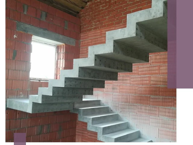 Бетонные лестницы под ключ в Невинномысске: монтаж, демонтаж, ремонт