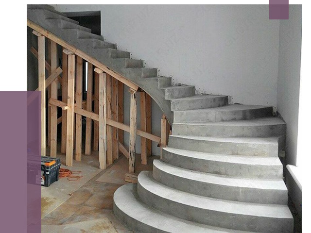 Изготовление бетонных лестниц под ключ в Невинномысске от 19947 руб. | ПРОЛЁТ-Нвн