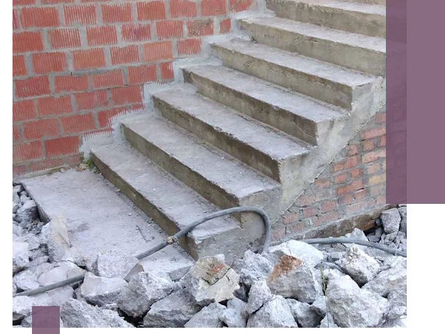 Демонтаж бетонных лестниц в Невинномысске: быстро и безопасно