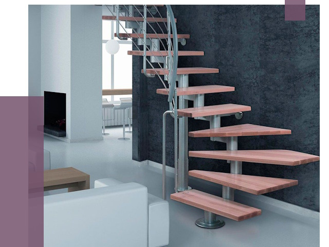 Модульные лестницы в Невинномысске от 16878 руб. — купить в ПРОЛЁТ-Нвн