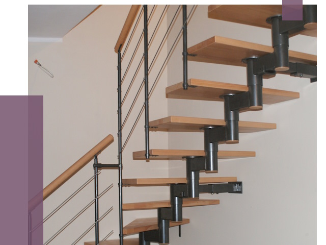 Изготовление модульных лестниц в Невинномысске от 11508 руб. 