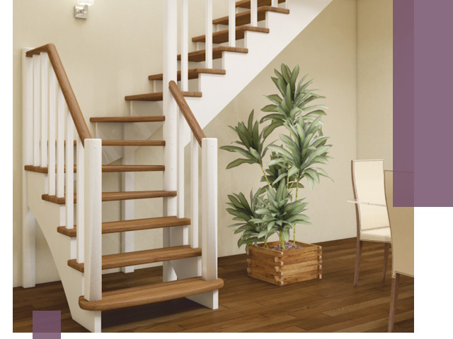 Г-образные лестницы под ключ в Невинномысске — изготовление и монтаж