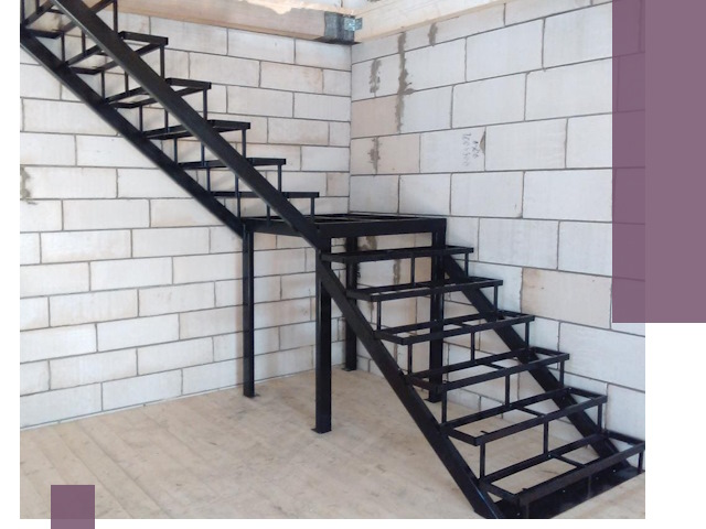 Лестницы на металлокаркасе под ключ в Невинномысске — изготовление и монтаж