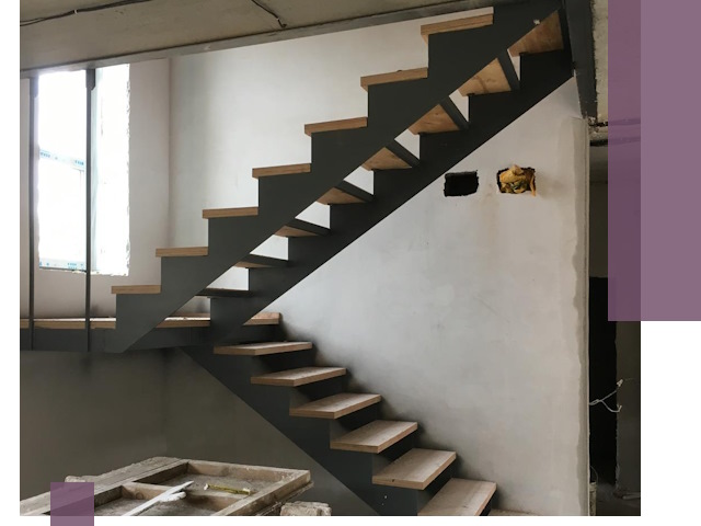 Изготовление лестниц на металлокаркасе в Невинномысске от производителя