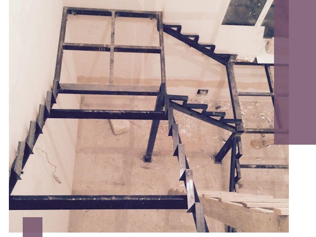 Монтаж лестниц на металлокаркасе в Невинномысске быстро и качественно