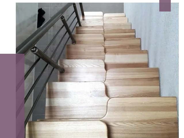 Лестницы гусиный шаг в Невинномысске от 13042 руб. под ключ | ПРОЛЁТ-Нвн