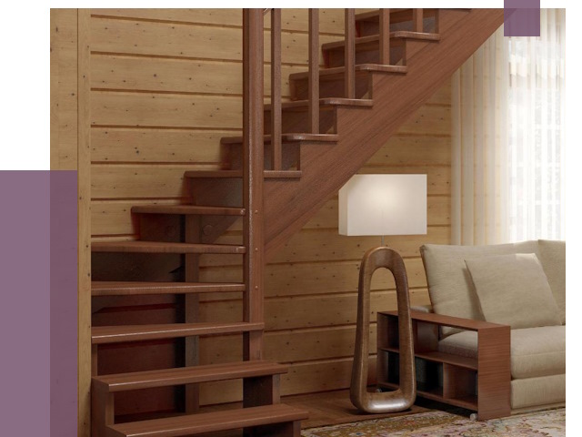 Лестницы эконом класса в Невинномысске от 18259 руб. бюджетные решения