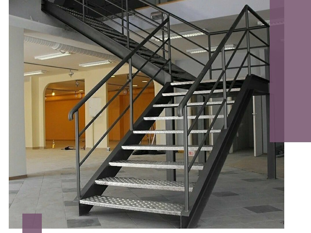 Лестницы для офиса в Невинномысске: изготовление, монтаж, демонтаж