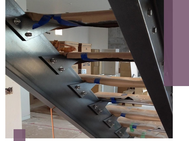 Усиление лестничных конструкций и усиление опор в Невинномысске