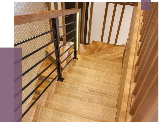 Лестницы из ясеня в Невинномысске под ключ от 10024 руб. 