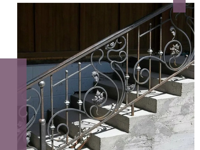 Кованые перила в Невинномысске от 8695 руб. под ключ — качество от ПРОЛЁТ-Нвн