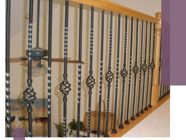 Изготовление и монтаж кованных перил в Невинномысске под ключ