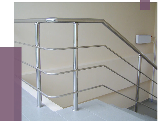 Алюминиевые перила в Невинномысске от 6342 руб. под ключ | ПРОЛЁТ-Нвн