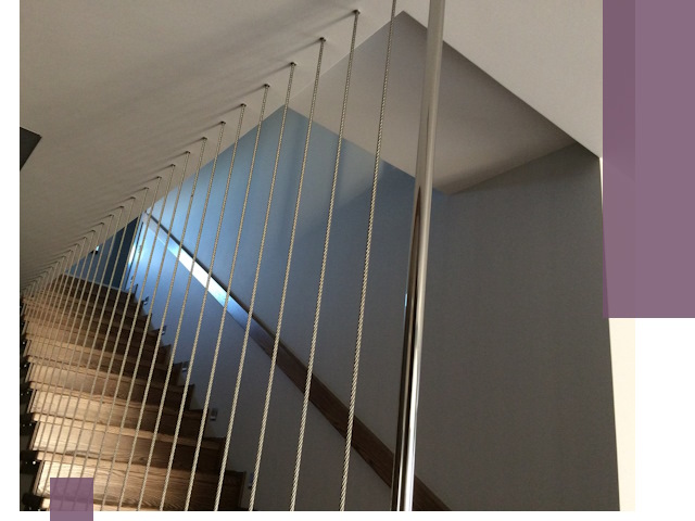 Тросовые перила под ключ в Невинномысске — производство и монтаж