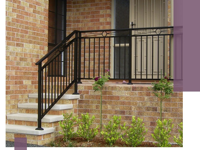 Уличные перила из металла под ключ в Невинномысске