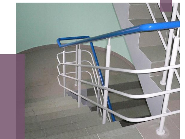 Перила в подъезде в Невинномысске — установка и замена от 7416 руб. | ПРОЛЁТ-Нвн