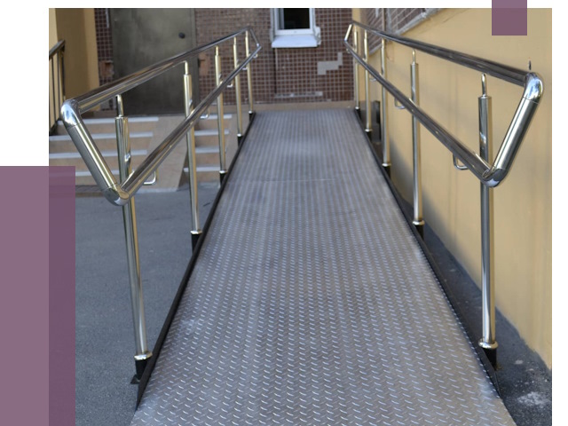 Пандусы в Невинномысске от 12275 руб. — установка для инвалидов | ПРОЛЁТ-Нвн