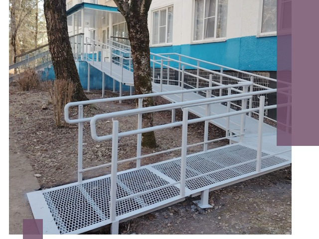 Пандусы под ключ в Невинномысске: изготовление, монтаж и демонтаж