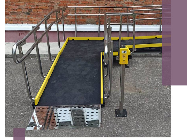 Изготовление наклонных пандусов для инвалидов в Невинномысске