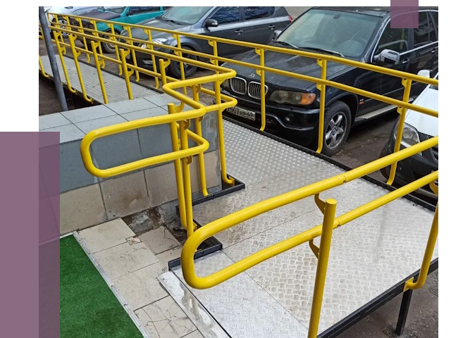 Стационарные пандусы в Невинномысске от 12275 руб. | ПРОЛЁТ-Нвн