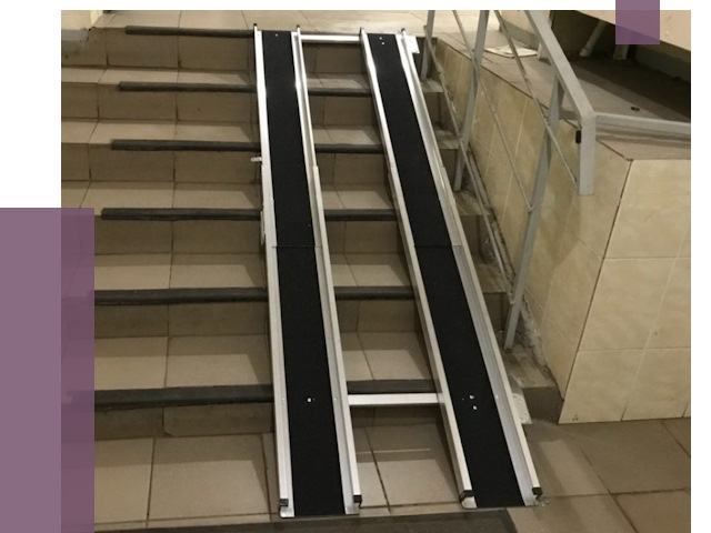 Установка пандуса в подъезд в Невинномысске от 7979 руб. под ключ | ПРОЛЁТ-Нвн