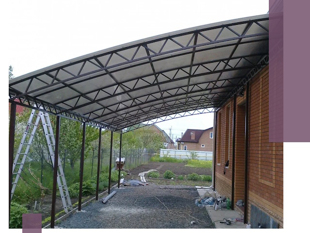 Профессиональный монтаж навесов под ключ в Невинномысске