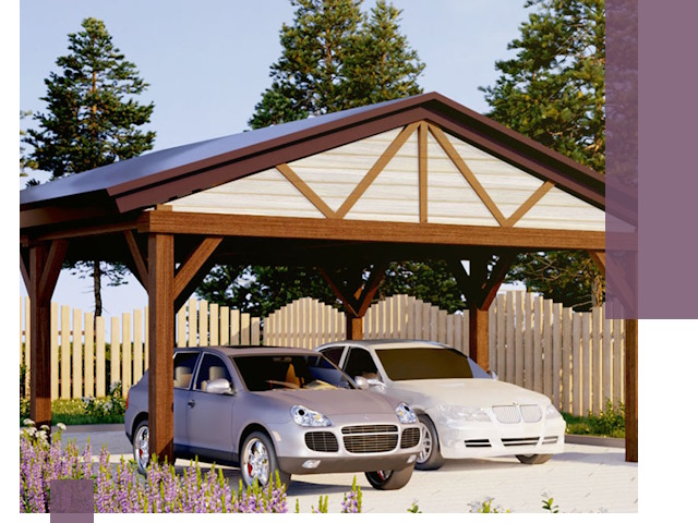 Навесы для автомобиля в Невинномысске — изготовление и монтаж