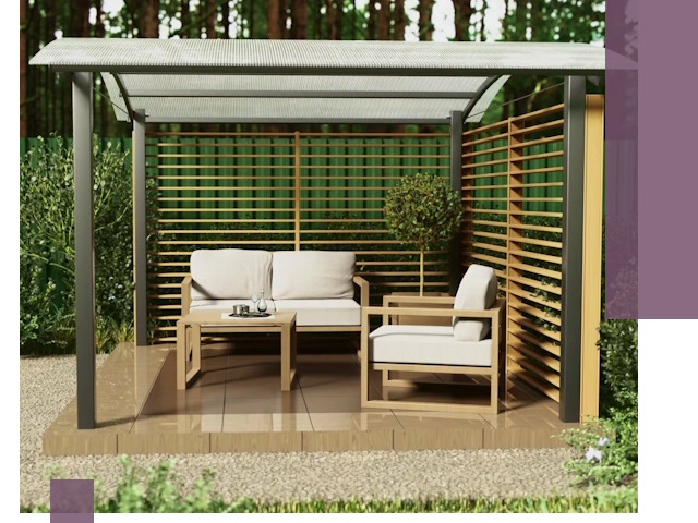 Навесы для дачи в Невинномысске: изготовление, монтаж и демонтаж