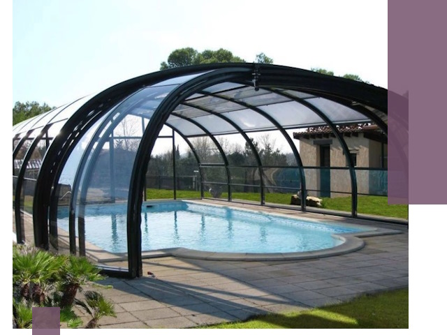 Навесы для бассейна в Невинномысске: изготовление и монтаж под ключ