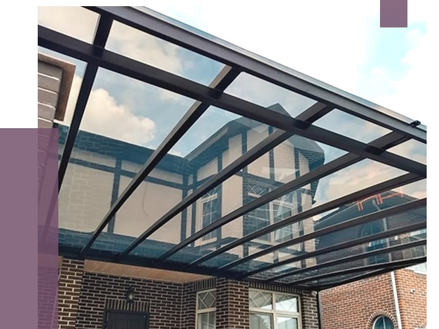 Навесы из поликарбоната в Невинномысске от 8613 руб. под ключ — ПРОЛЁТ-Нвн