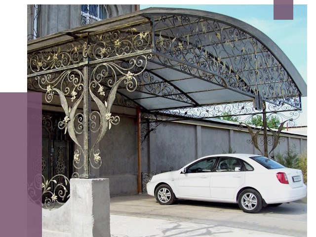 Кованые навесы в Невинномысске от 14576 руб. | ПРОЛЁТ-Нвн