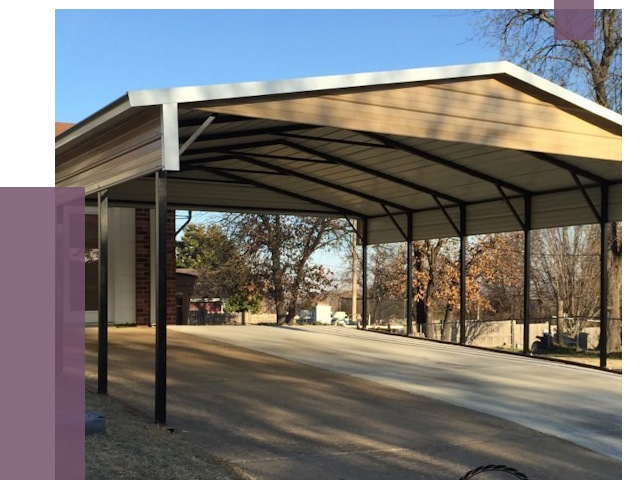 Двускатные навесы в Невинномысске от 8030 руб. | ПРОЛЁТ-Нвн