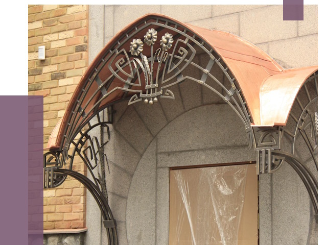 Арочные козырьки в Невинномысске от 14576 руб. 