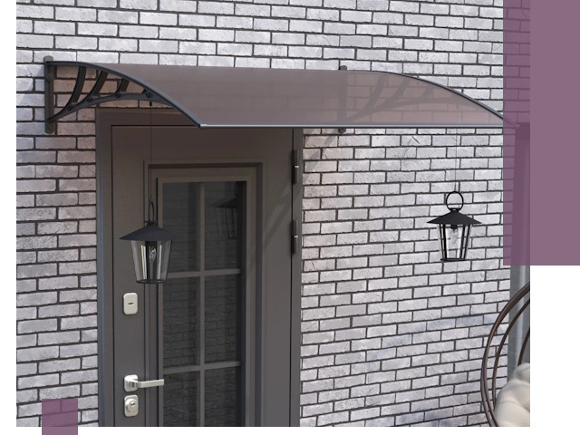 Недорогие козырьки и навесы под ключ в Невинномысске