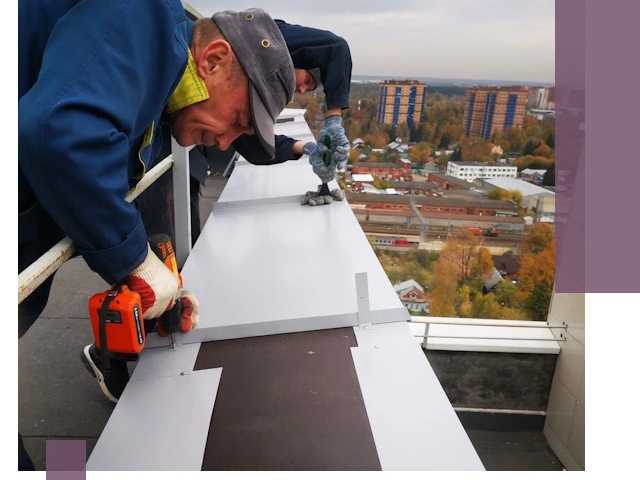 Монтаж парапетов в Невинномысске — установка прочных металлических ограждений