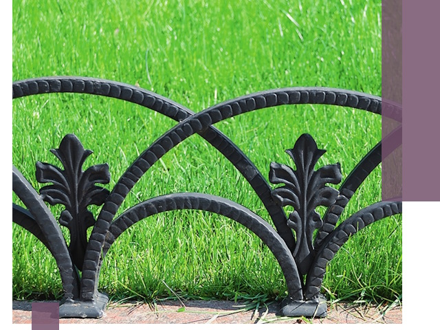 Декоративные металлические бордюры под ключ в Невинномысске