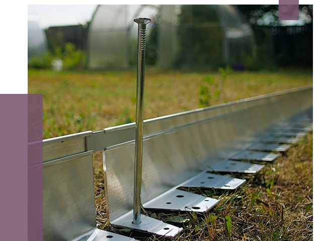 Металлические бордюры для газона в Невинномысске от 4296 руб. | ПРОЛЁТ-Нвн