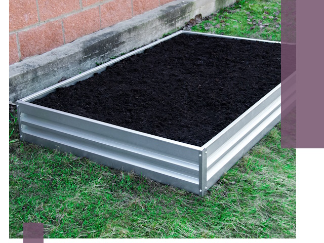 Металлические бордюры для грядок в Невинномысске: прочность и аккуратность