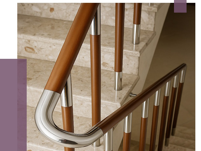 Монтаж поручней в Невинномысске от 9718 руб. монтаж под ключ | ПРОЛЁТ-Нвн