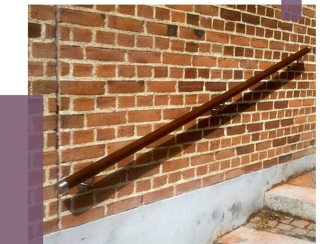 Изготовление пристенных поручней в Невинномысске от 4450 руб. — ПРОЛЁТ-Нвн