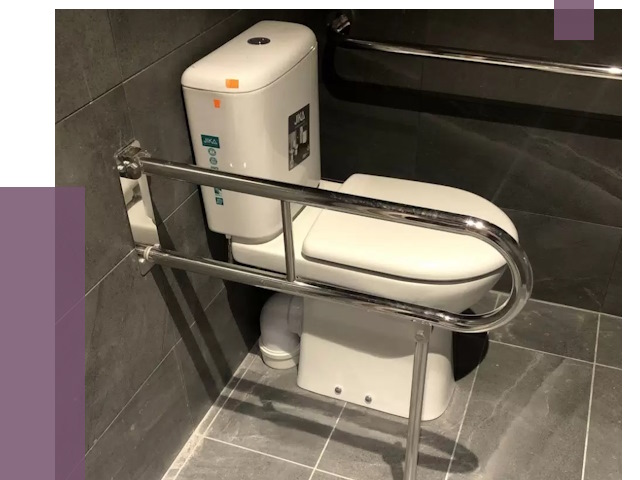 Поручни для санузлов в Невинномысске от 4296 руб. | ПРОЛЁТ-Нвн