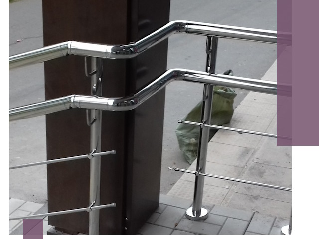 Монтаж поручней из нержавеющей стали в Невинномысске качественно и быстро